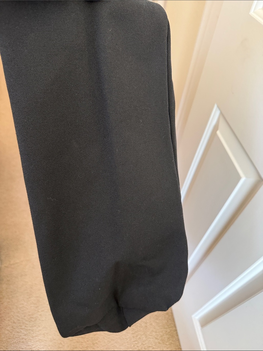 Cleobella Large Black Canvas Tote Bag - Picture 5 of 5